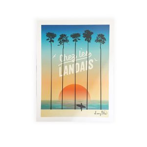 Affiche A3 « Chez les Landais »