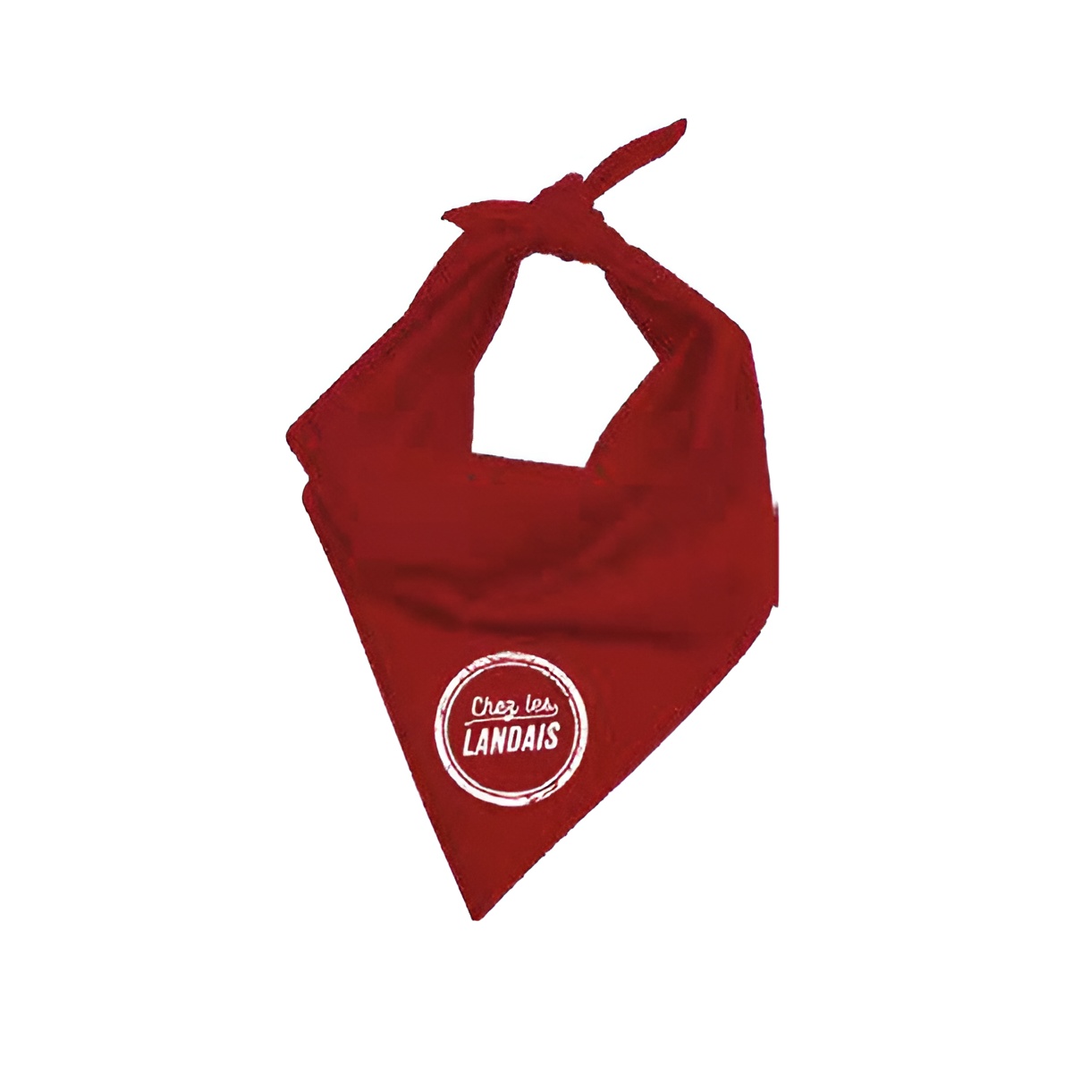 Bandana Feria « Chez les Landais » Rouge – Image 2