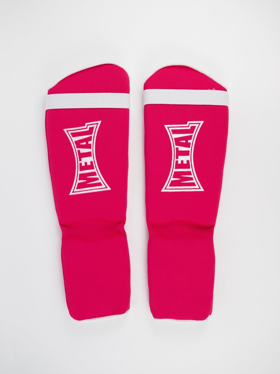PROTEGE TIBIA+PIED COTON ELAST. ROSE – Image 2